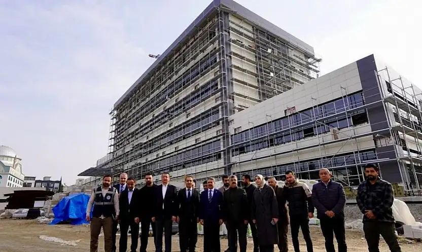 Milletvekili Alkayış, 150 Yataklı Devlet Hastanesinde incelemelerde bulundu