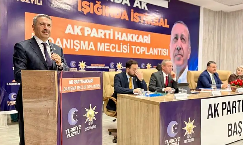 Milletvekili Alkayış, Hakkari İl Danışma Meclisi toplantısına katıldı