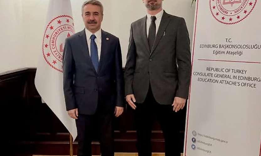 Milletvekili Alkayış'tan Edinburgh Başkonsolosluğuna ziyaret