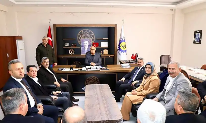 Milletvekili Alkayış'tan Küçük Sanayi Sitesine ziyaret