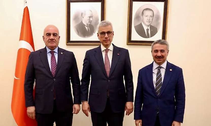 Milletvekili Alkayış ve Özhan, Bakan Memişoğlu'na Adıyaman'ın taleplerini iletti