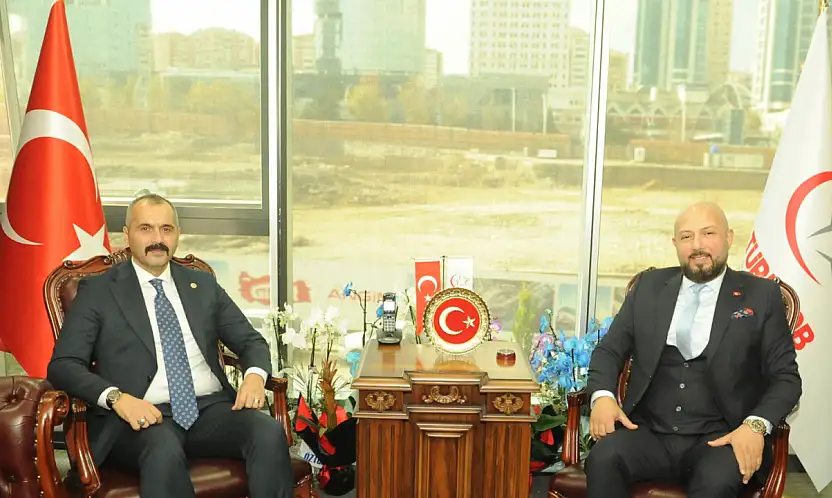 Milletvekili Durgun'dan Başkan Yıldırım'a hayırlı olsun ziyareti