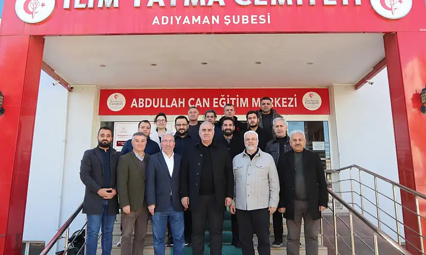 Milletvekili Hüseyin Özhan'dan İlim Yayma Cemiyeti'ne ziyaret