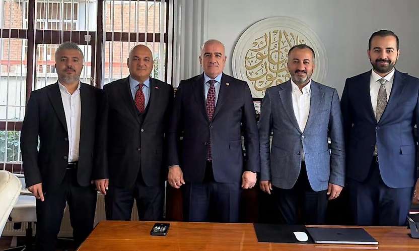 Milletvekili Özhan'dan Başkan Akgün'e ziyaret
