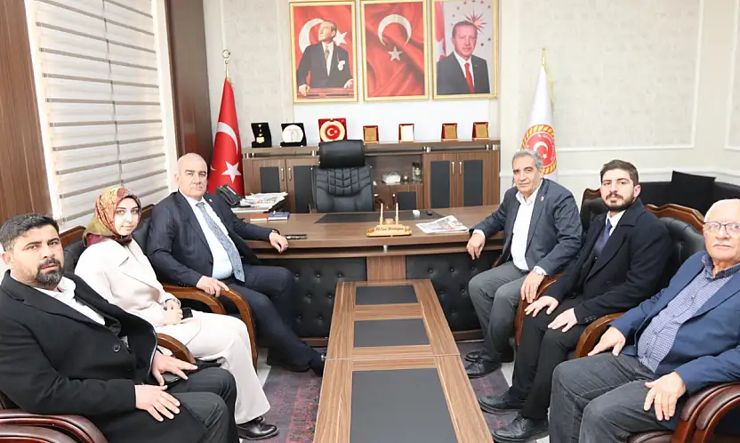 Milletvekili Özhan'dan İl Genel Meclisi Başkanı Erdoğan'a ziyaret