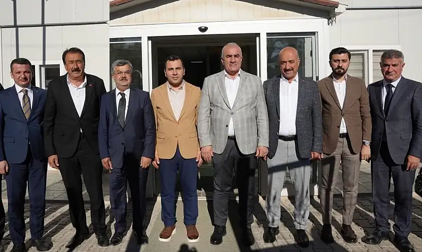 Milletvekili Özhan'dan Kaymakam Algın'a ziyaret