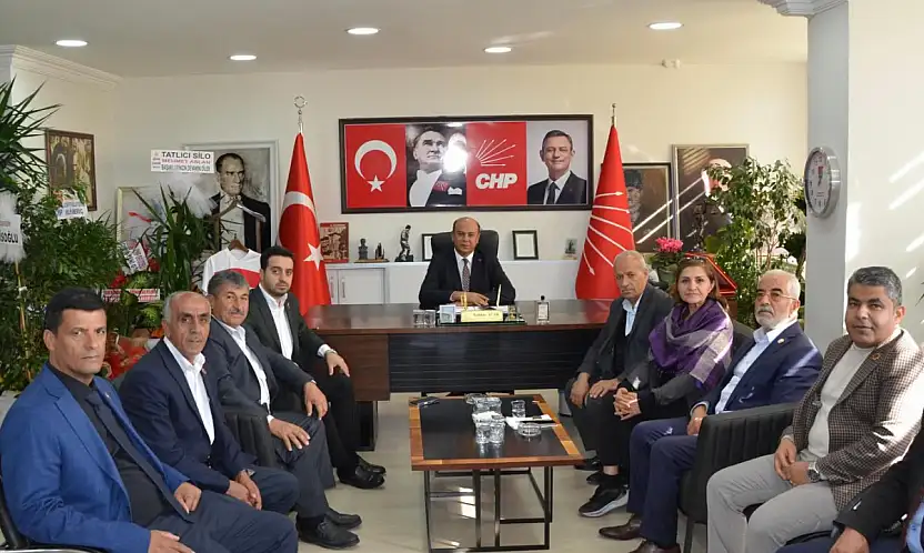 Muhtarlardan Başkan Acar'a ziyaret