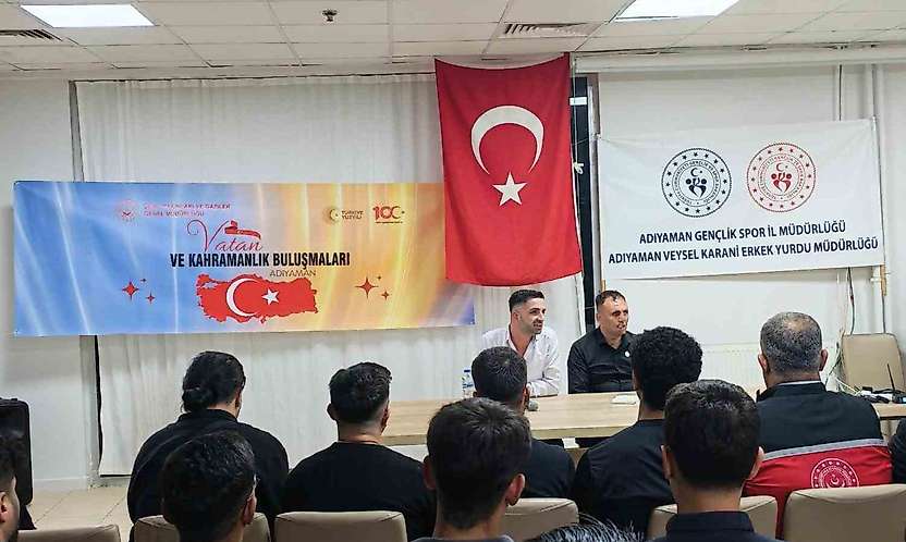 Adıyaman'da Gaziler Öğrencilerle Bir Araya Geldi