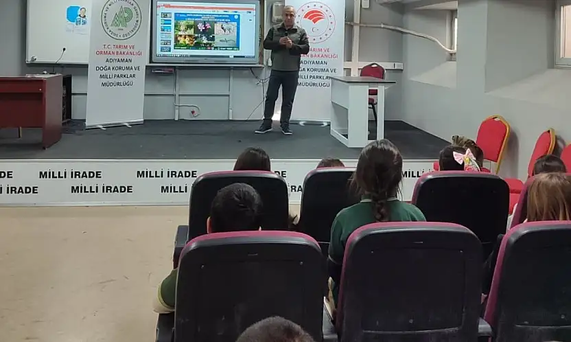 Öğrencilere biyoçeşitlilik ve doğa bilinci eğitimi verildi