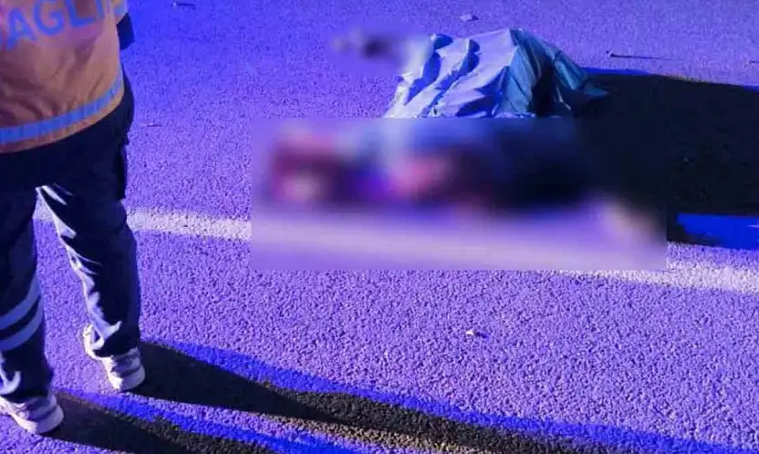 Otomobilin çarptığı kadın hayatını kaybetti