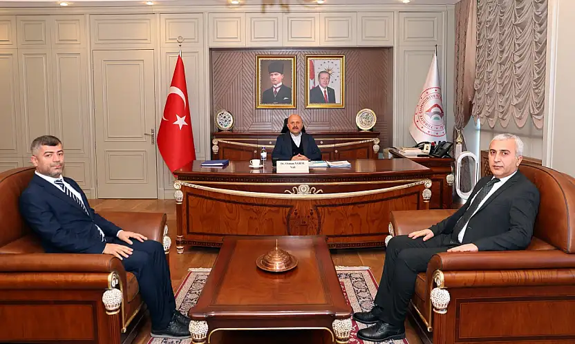 PTT Başmüdürü Selçuk'tan Vali Varol'a ziyaret