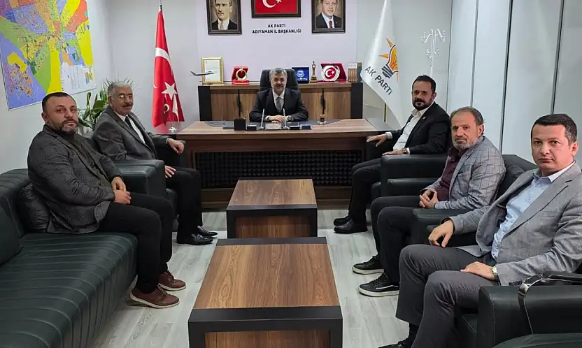 Sağlık-Sen heyetinden başkan Çadır'a ziyaret