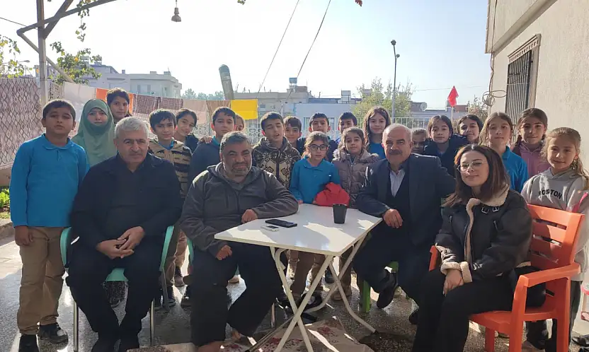 Şambayat Atatürk İlkokulu öğrencilerinden anlamlı ziyaret