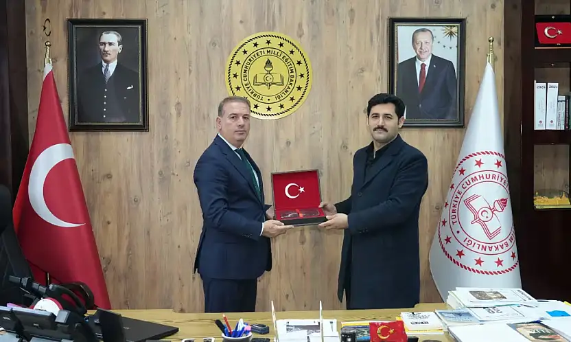 Selami Yakut'tan İl Milli Eğitim Müdürü Tosun'a ziyaret