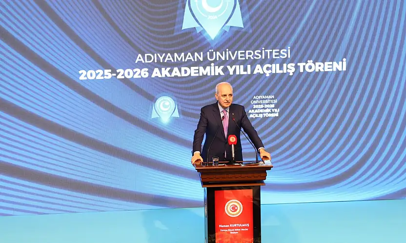 TBMM Başkanı Kurtulmuş Adıyaman Üniversitesi Akademik Yıl Açılışına katıldı