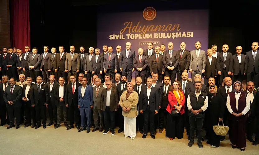 TBMM Başkanı Numan Kurtulmuş, Adıyaman'da Sivil Toplum Buluşması Programına katıldı