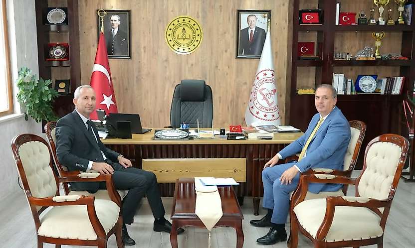 Telekom İl Müdürü Toydemir'den İl Müdürü Tosun'a ziyaret