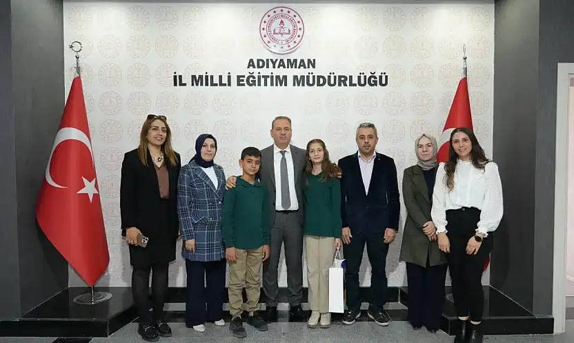 Tosun, Mehmet Akif İnan Ortaokulu öğrenci ve öğretmenlerini ağırladı