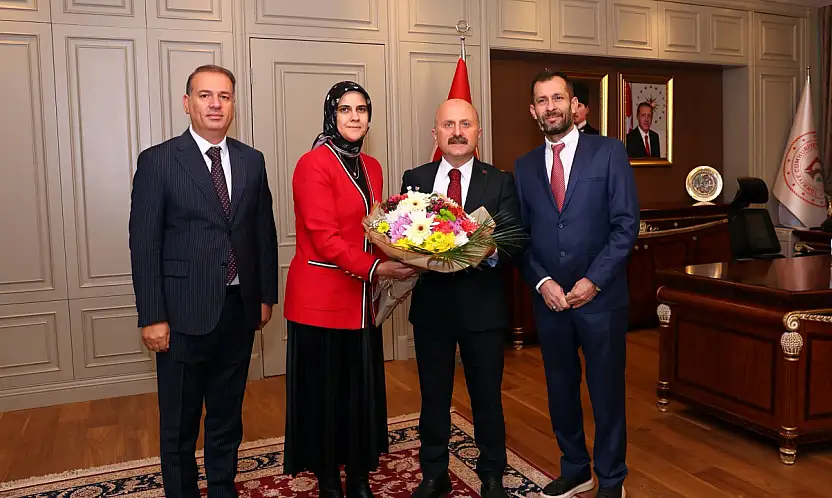 Tosun ve Öğretmenlerden Vali Varol'a ziyaret