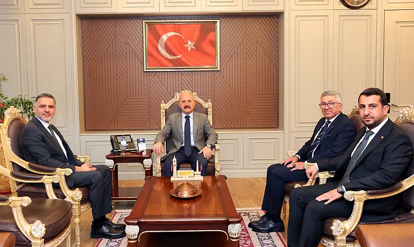 TSKGV Genel Müdürü Topçu'dan Vali Varol'a ziyaret