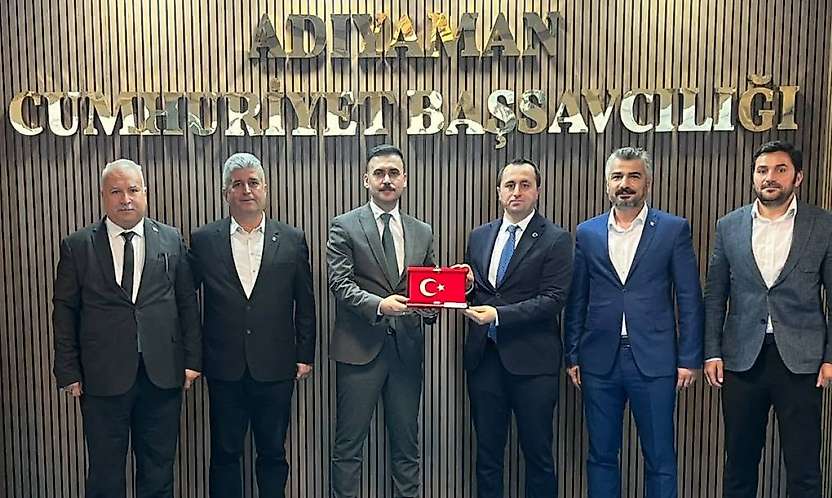 Türk Büro-Sen Heyetinden Adıyaman Adliyesine ziyaret