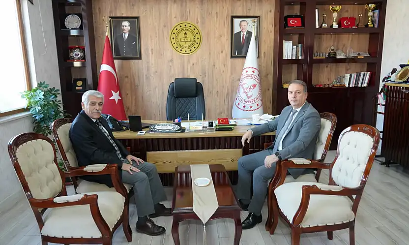 Türk Eğitim-Sen'den İl Millî Eğitim Müdürü'ne Vefa Ziyareti