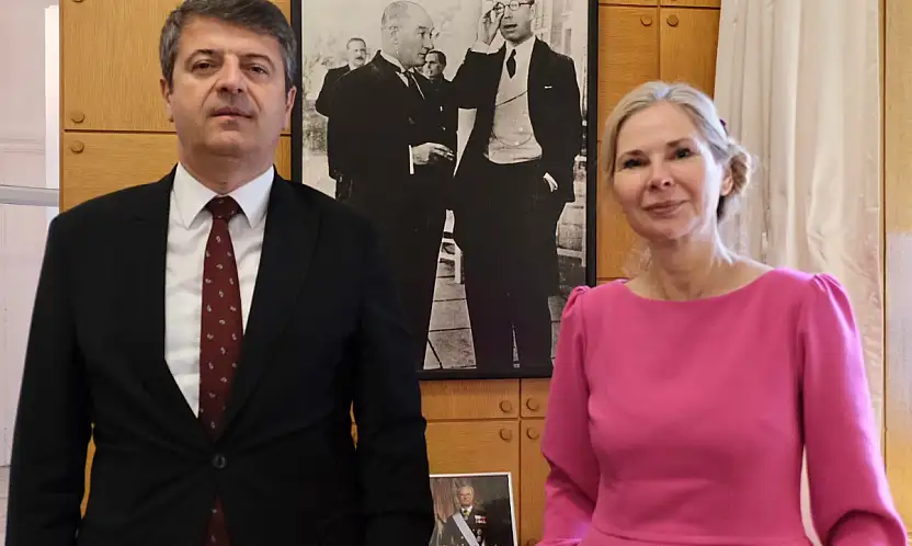 Tutdere'den İsveç Büyükelçisi Malena Mard'a iade-i ziyaret