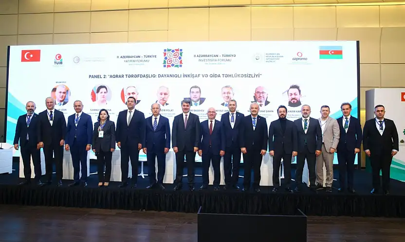 TYAB Heyeti, 2. Türkiye–Azerbaycan Yatırım Forumu'na Katıldı