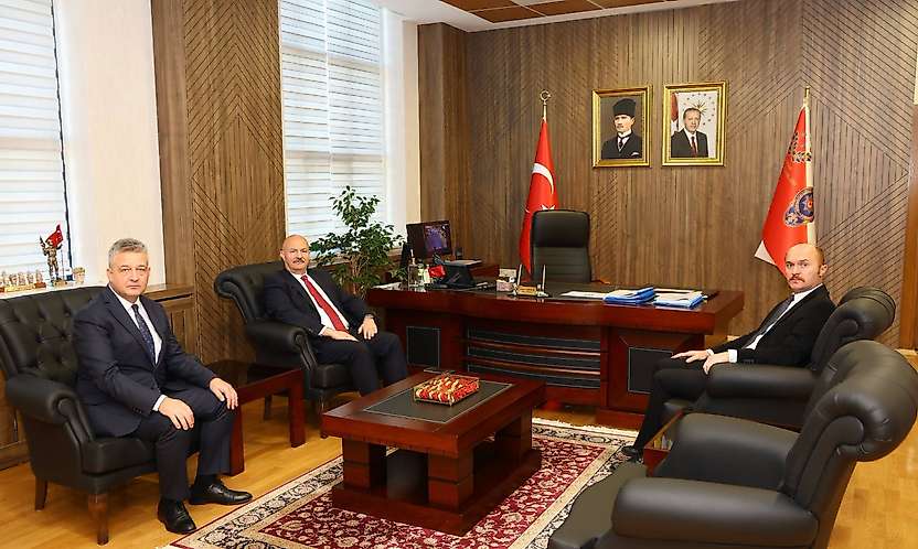 Vali Küçük'ten İl Emniyet Müdürlüğüne ziyaret
