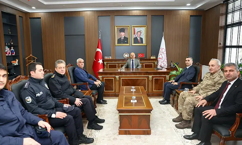 Vali Varol'dan Samsat Kaymakamlığına ziyaret