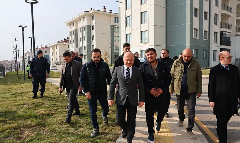 Vali Varol İndere yaşam alanında incelemelerde bulundu