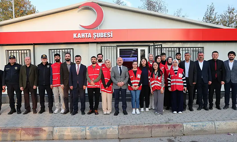 Vali Varol: Kahta Kızılay yeni hizmet merkezi ilçemize hayırlı olsun
