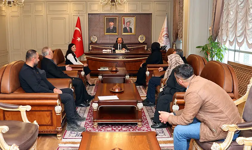 Vali Varol Şehit yakınlarıyla bir araya geldi