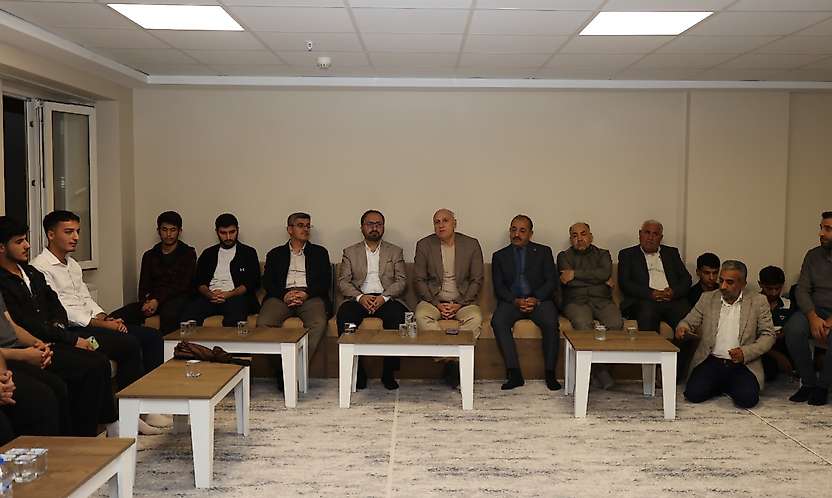 Veysel Karani Erkek Öğrenci Yurdunda Gönül Gönüle Hasbihal