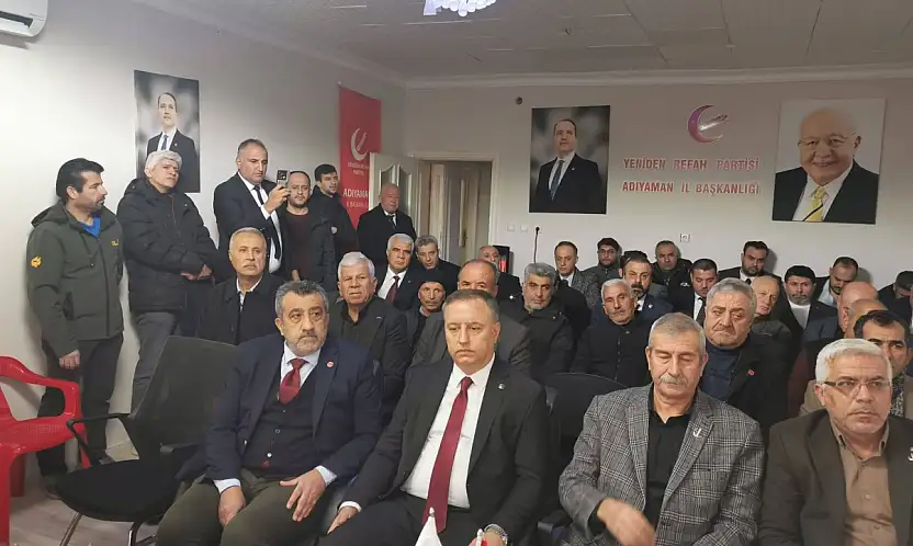 Yeniden Refah Partisi Ocak Ayı İl Divan Toplantısı gerçekleştirildi