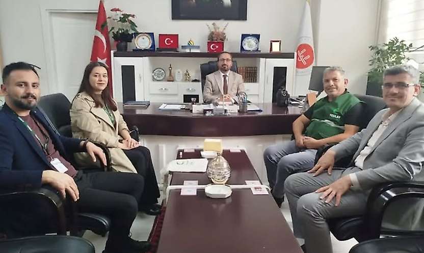 Yeşilay Adıyaman Şubesinden İl Müftüsü Şavlı'ya ziyaret